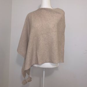 Ann Taylor Cashmere Blend Poncho/Wrap